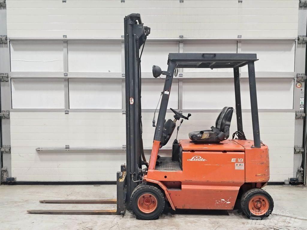 Linde E18P Elektromos targoncák