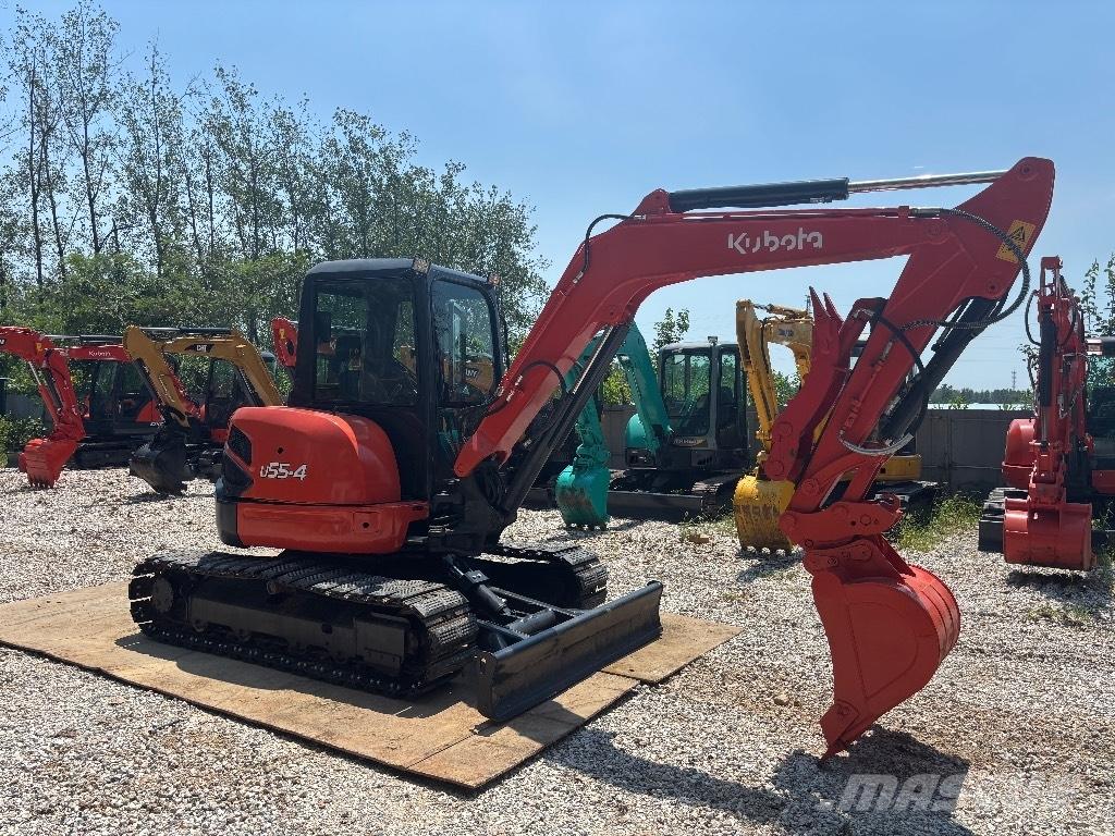 Kubota U 55-4 Mini kotrók < 7t