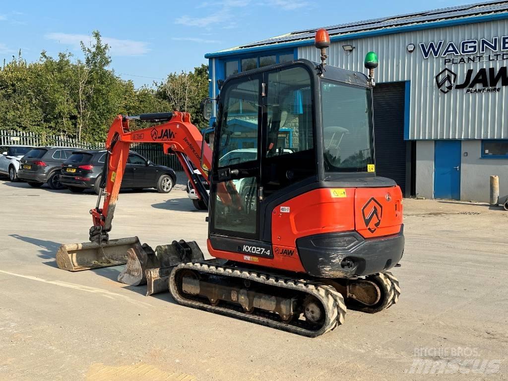 Kubota KX027-4 Mini kotrók < 7t