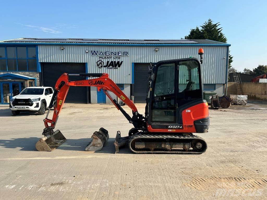 Kubota KX027-4 Mini kotrók < 7t