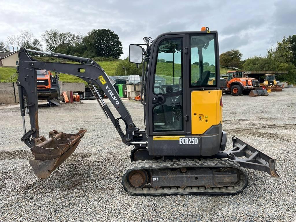 Volvo ECR 25 D Mini kotrók < 7t