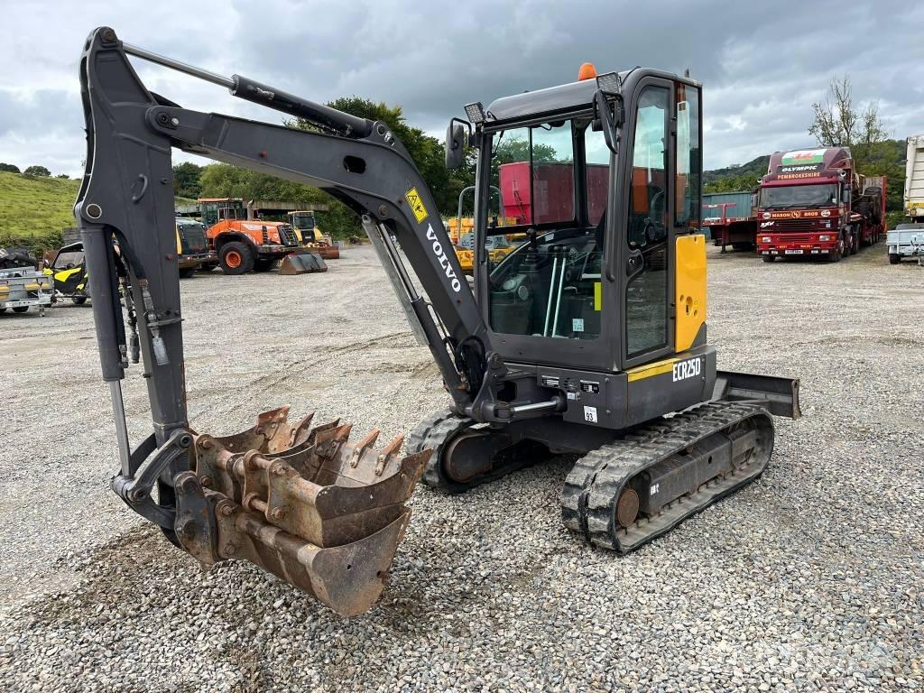 Volvo ECR 25 D Mini kotrók < 7t