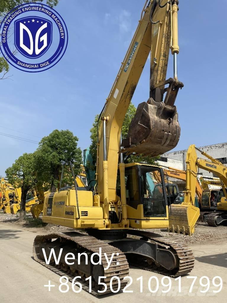 Komatsu PC 200-7 Lánctalpas kotrók