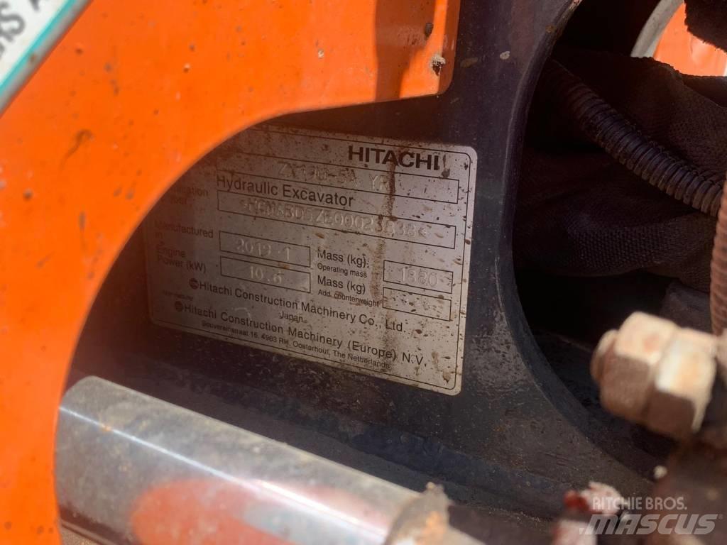 Hitachi ZX 19 U-5 Mini kotrók < 7t