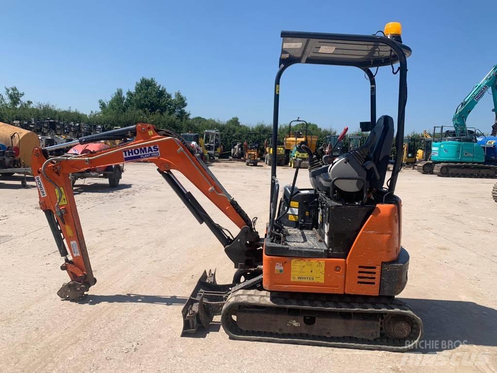 Hitachi ZX 19 U-5 Mini kotrók < 7t