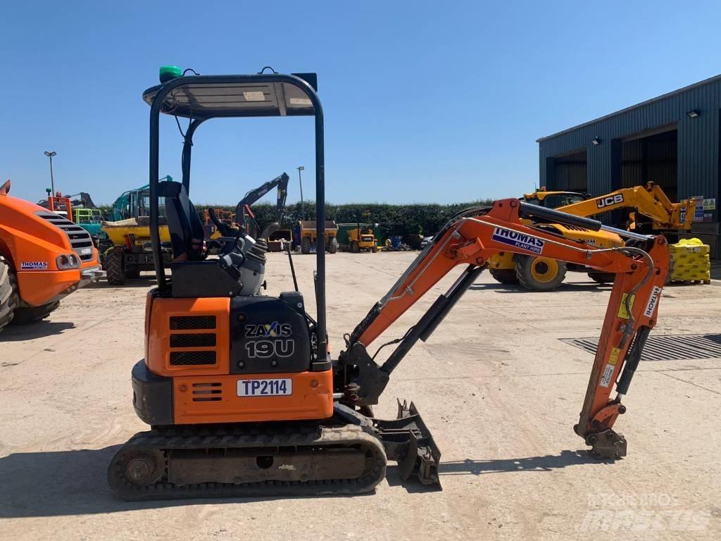 Hitachi ZX 19 U-5 Mini kotrók < 7t