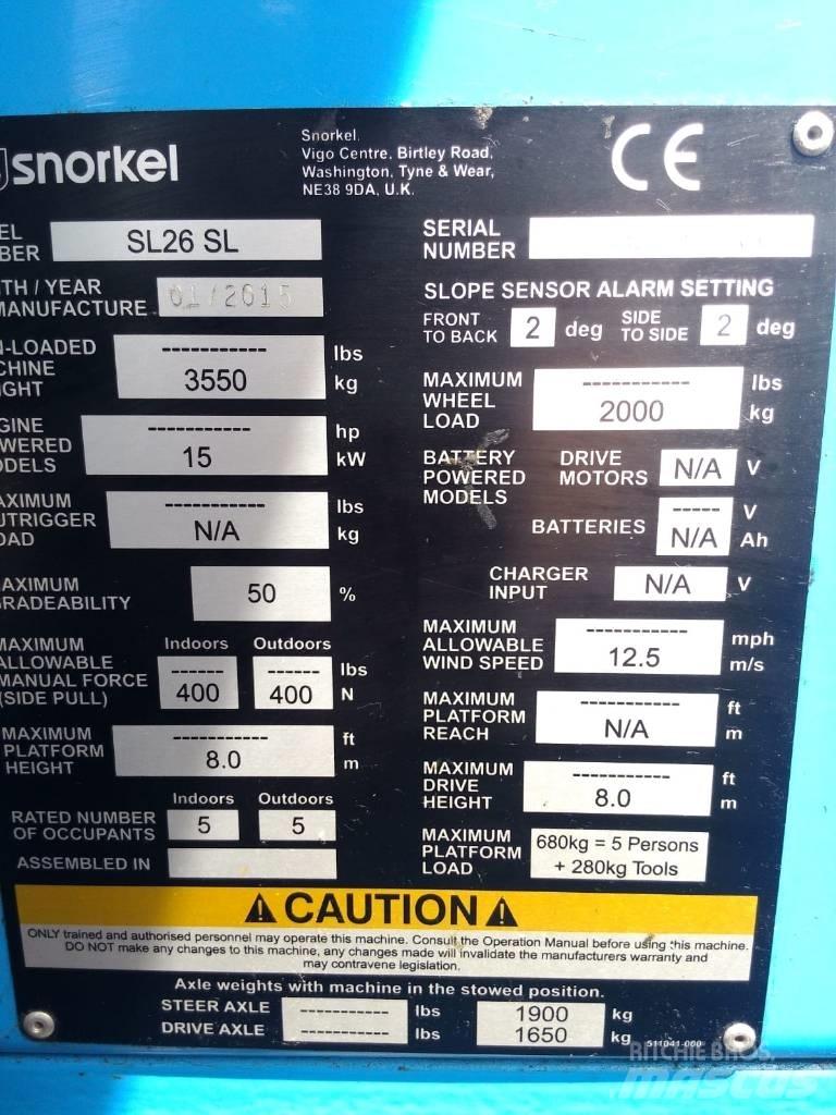 Snorkel SL 26 Karos emelők