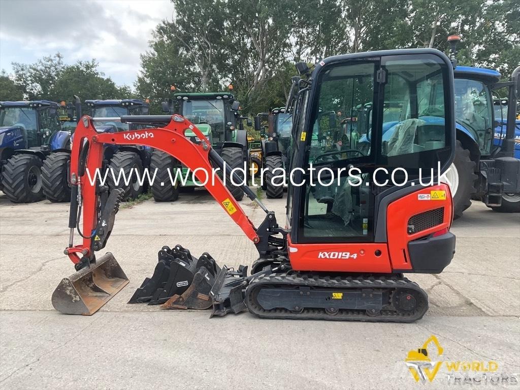 Kubota KX 019-4 Mini kotrók < 7t