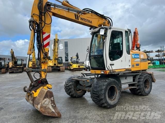Liebherr A 314 Gumikerekes kotrók