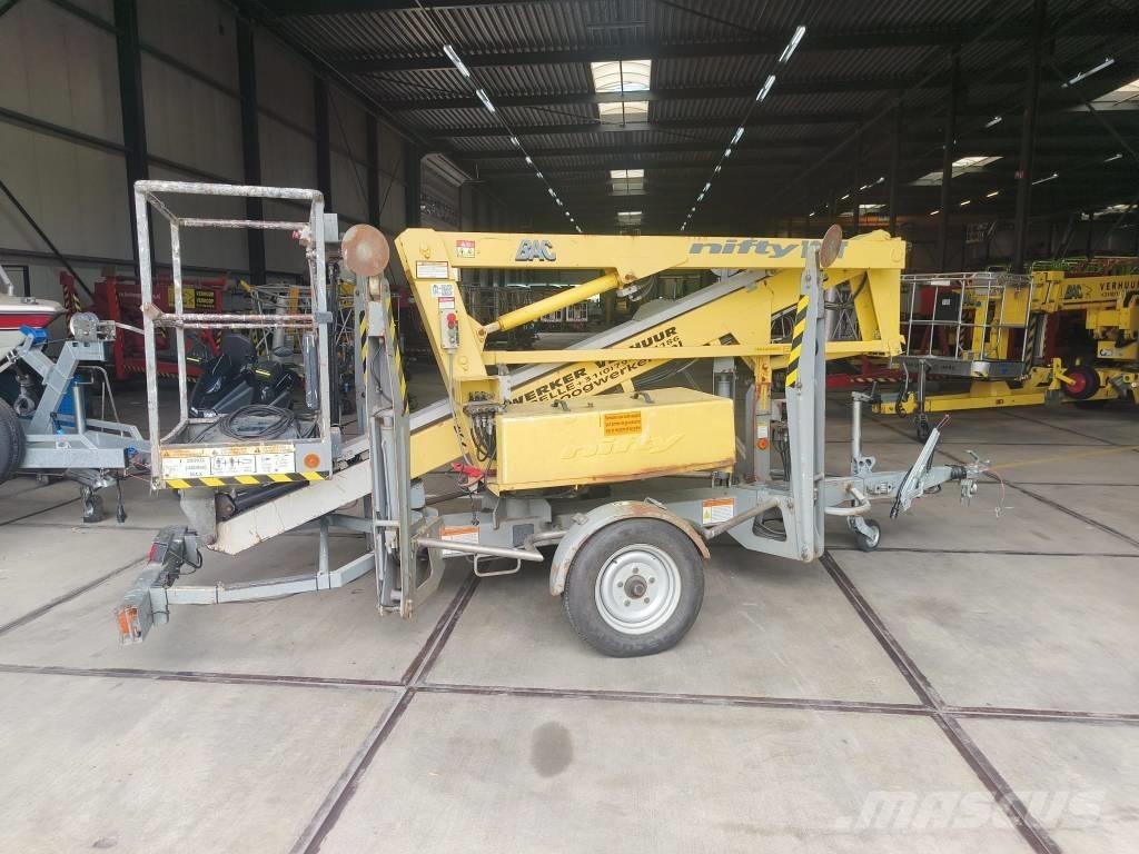 Niftylift 120 TE Pótkocsira szerelt emelők és állványok