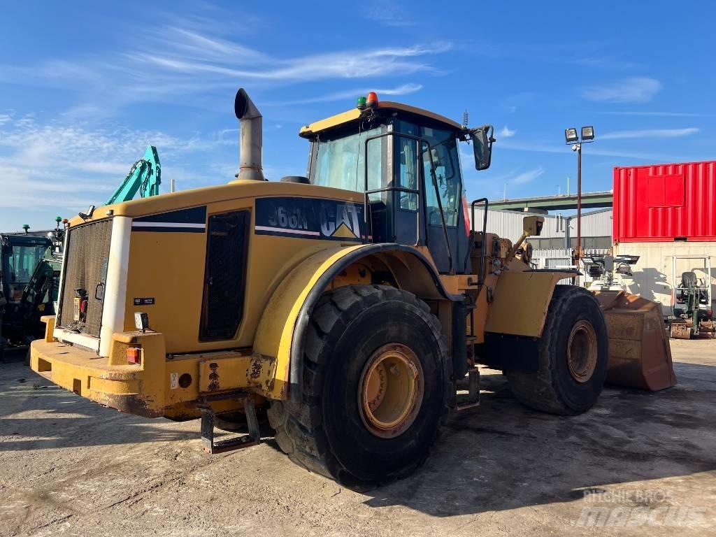 CAT 966 H Gumikerekes homlokrakodók