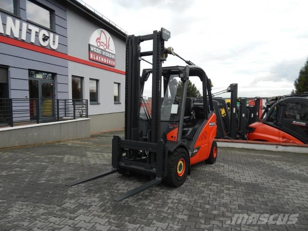 Linde H30T-02 Gázüzemű targoncák