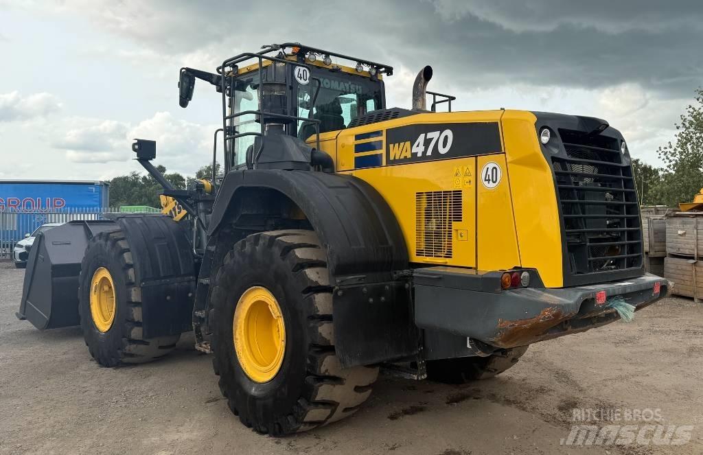 Komatsu WA470-8 Gumikerekes homlokrakodók