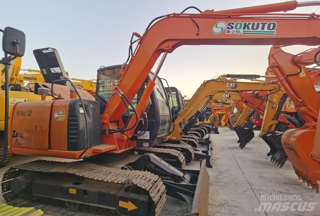 Hitachi ZX 70 Lánctalpas kotrók