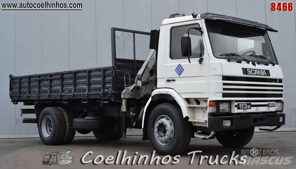 Scania 113H 360 Billenő teherautók