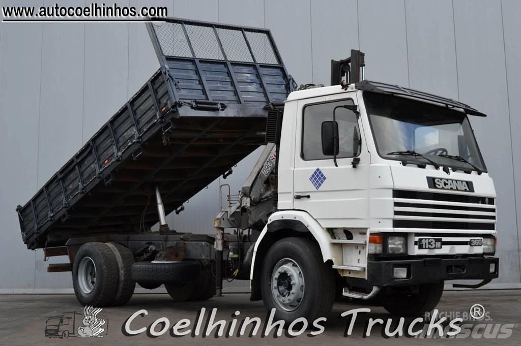 Scania 113H 360 Billenő teherautók