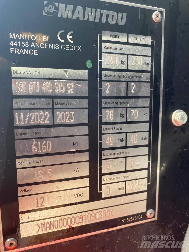 Manitou 160 ATJ Karos emelők