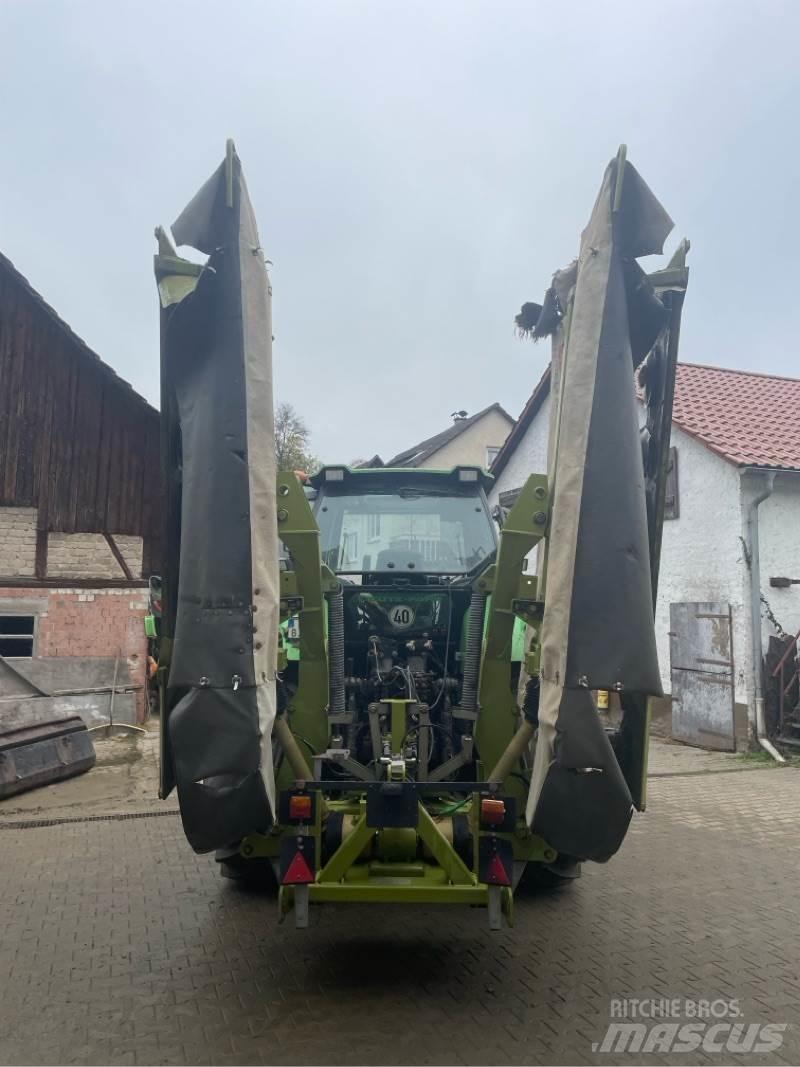 CLAAS Disco 8550 + Öntöző Kaszák