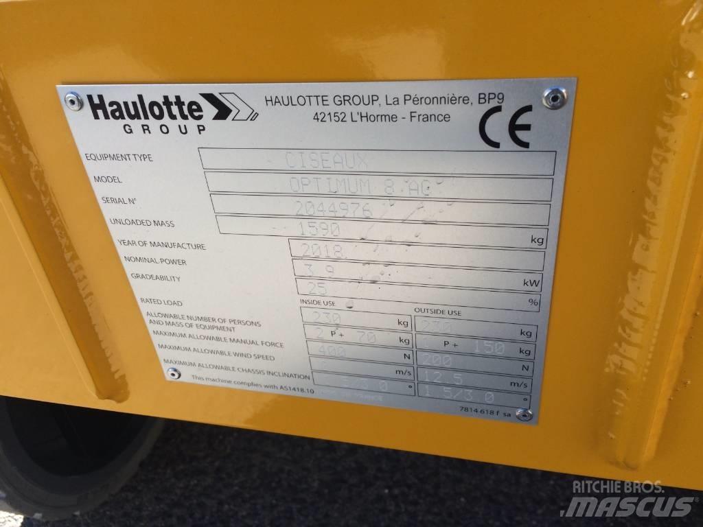 Haulotte Optimum  8 Ollós emelők