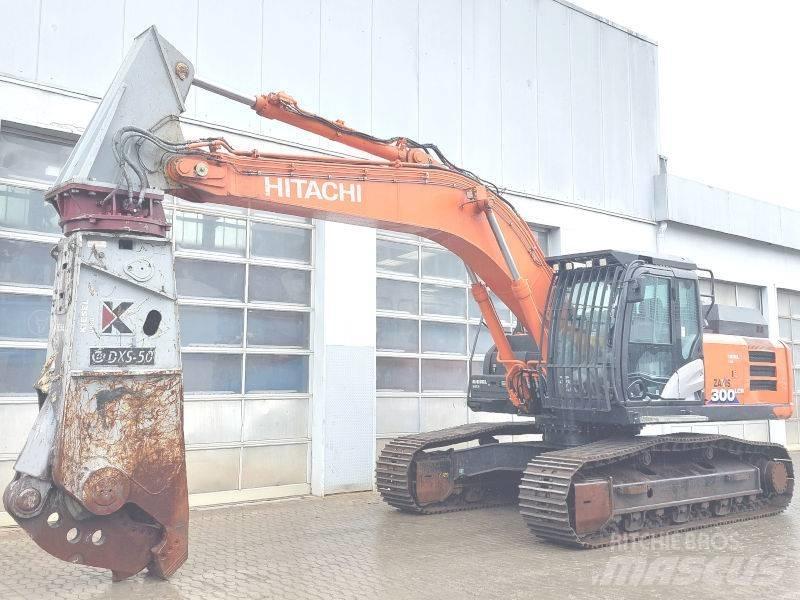 Hitachi ZX 300 LCN-6 Bontásra használt kotrók