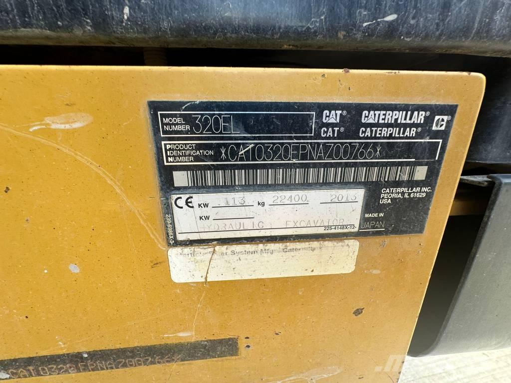 CAT 320 E L Lánctalpas kotrók