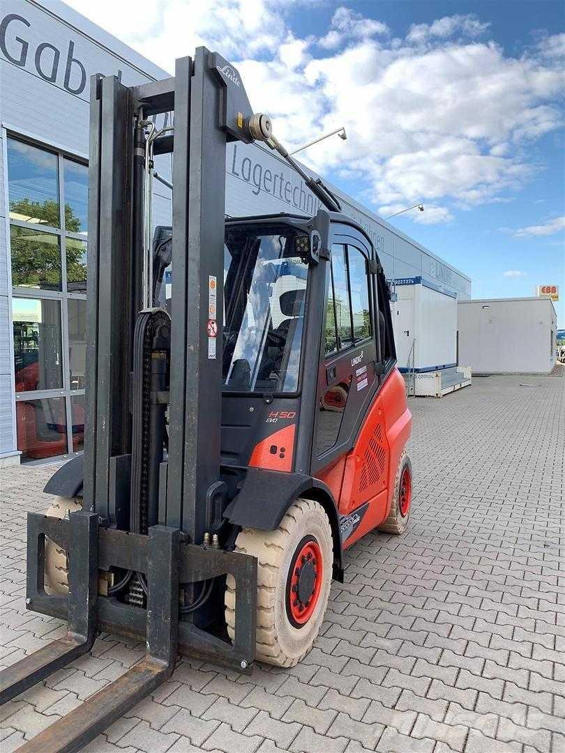 Linde H50T Gázüzemű targoncák