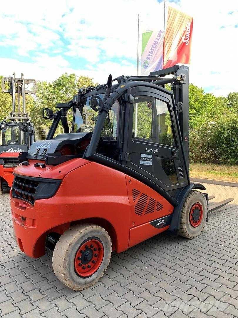 Linde H50T Gázüzemű targoncák
