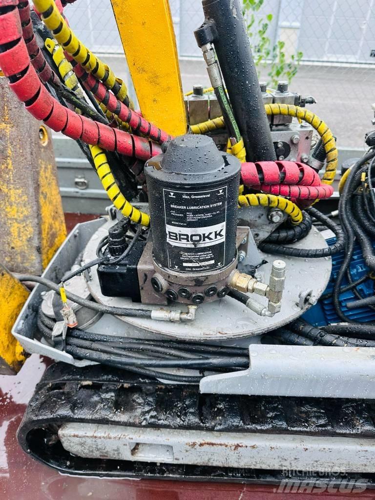 Brokk 60 Bontásra használt kotrók