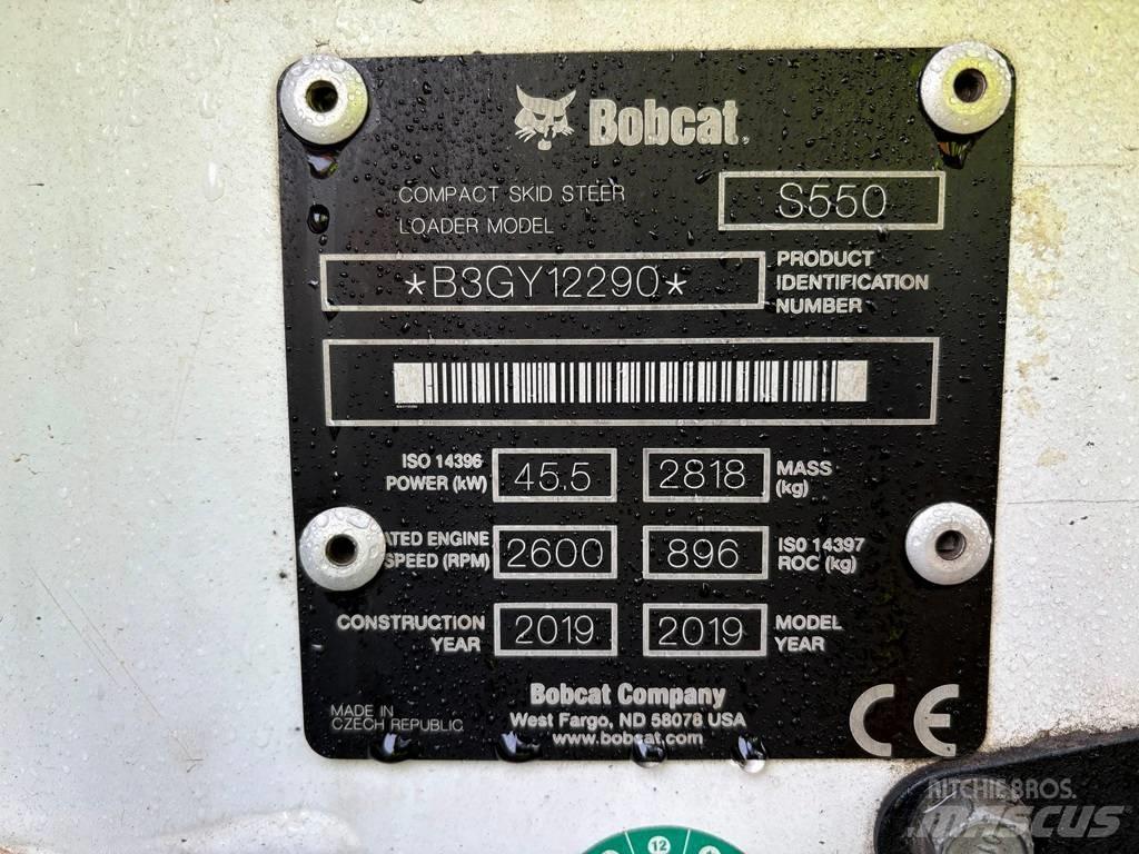 Bobcat S550 Kompaktrakodók