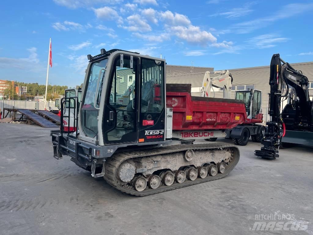 Takeuchi TCR 50 Lánctalpas dömperek