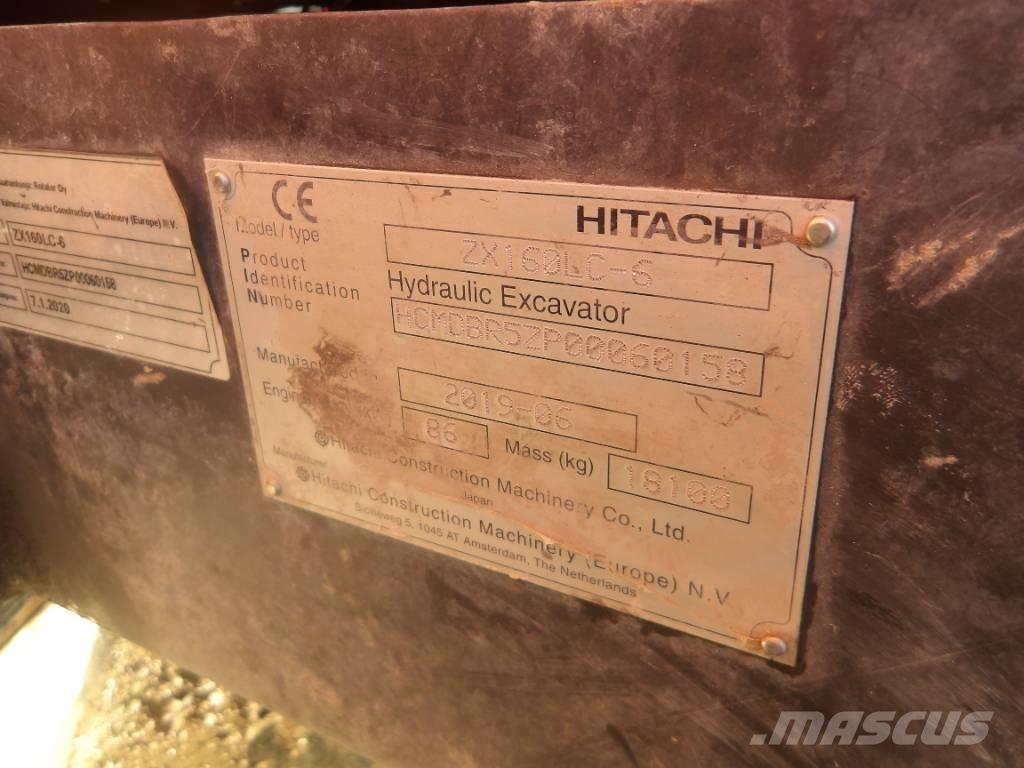 Hitachi ZX 160 LC Lánctalpas kotrók