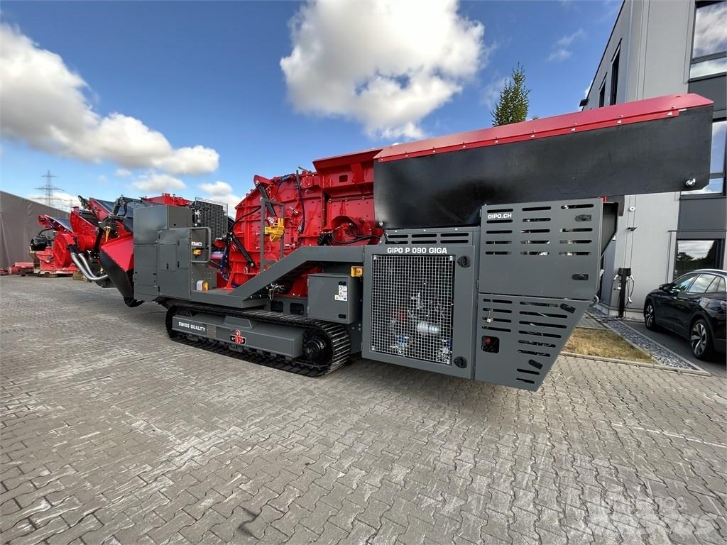 GIPO P 090 GIGA Mobil törőgépek