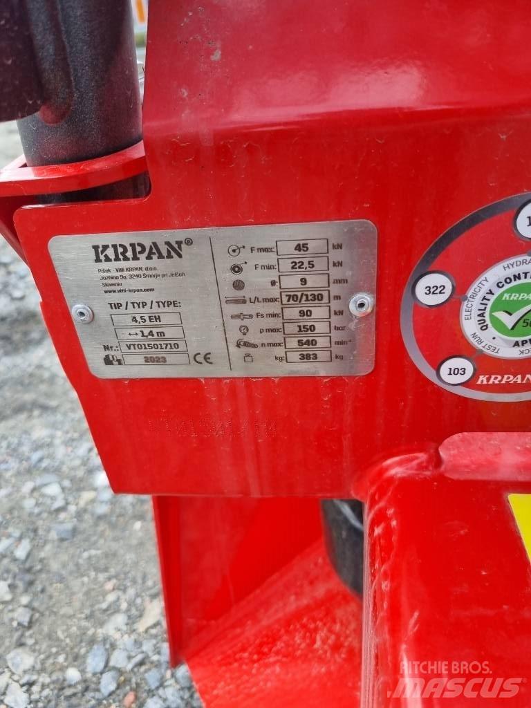 Krpan 4,5EH Csörlők