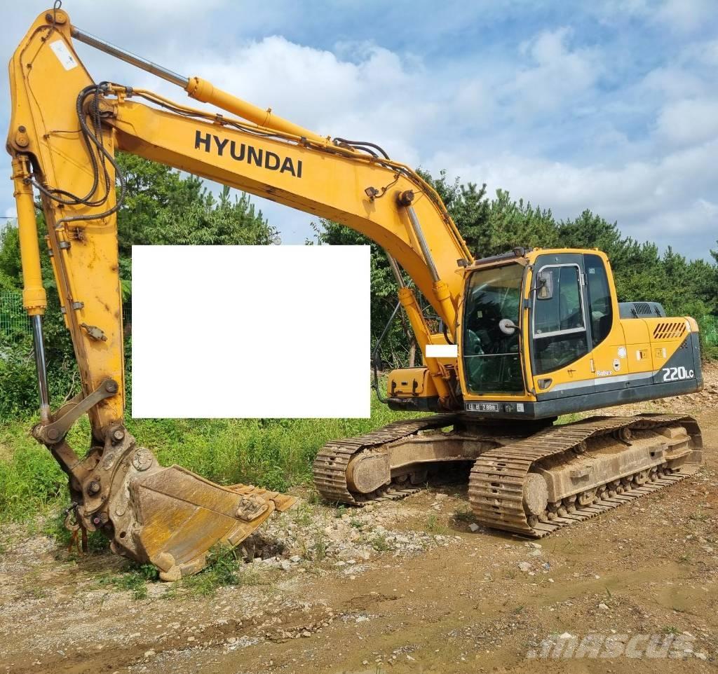 Hyundai Robex 220 LC Lánctalpas kotrók