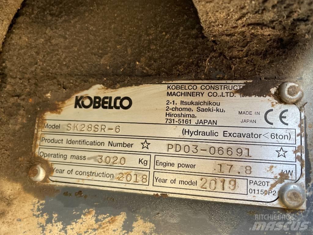 Kobelco SK 28 Mini kotrók < 7t
