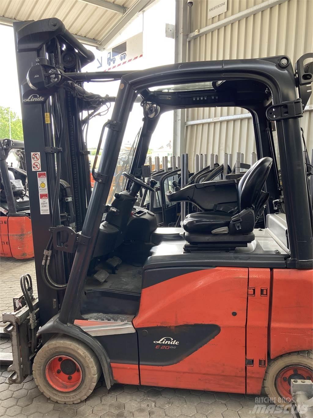 Linde E20PH Elektromos targoncák