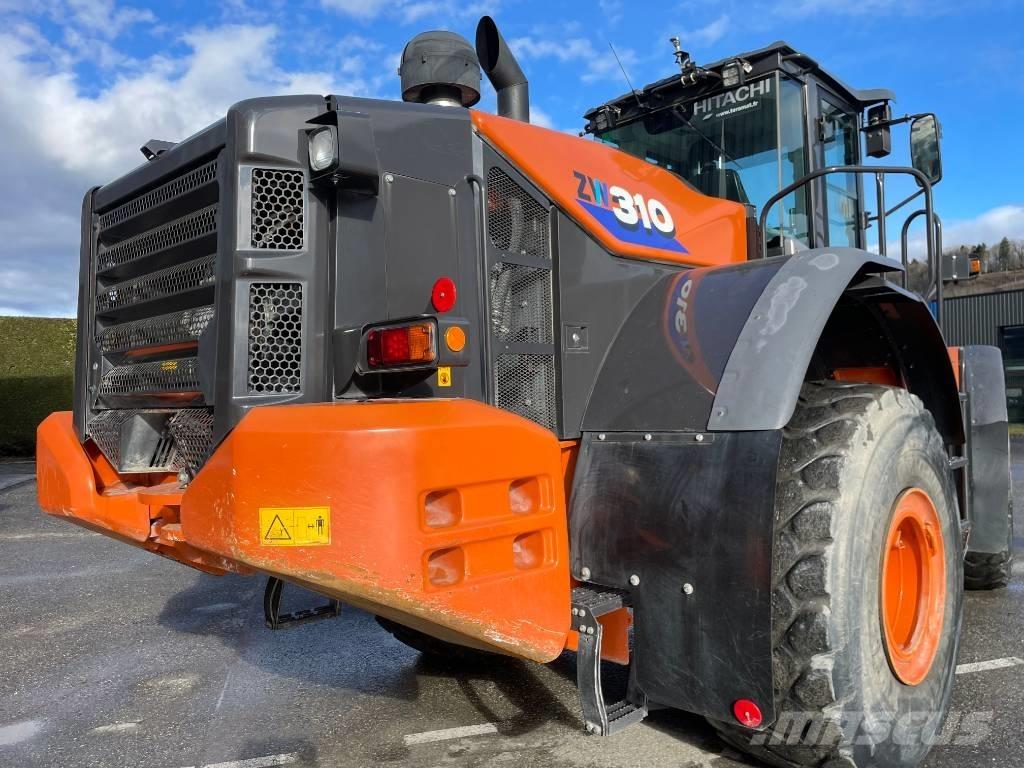 Hitachi ZW310-6 TPD Gumikerekes homlokrakodók