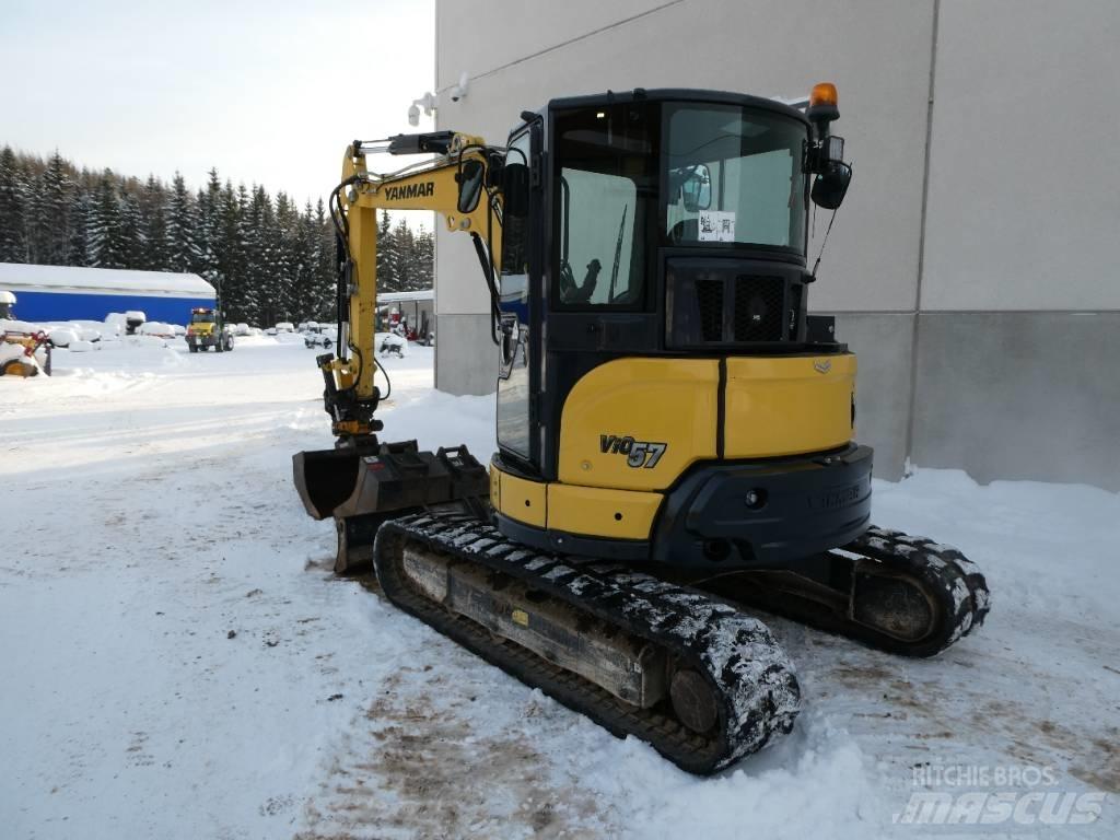 Yanmar Vio 57-6A Mini kotrók < 7t