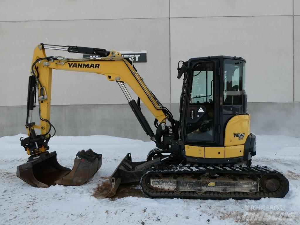 Yanmar Vio 57-6A Mini kotrók < 7t