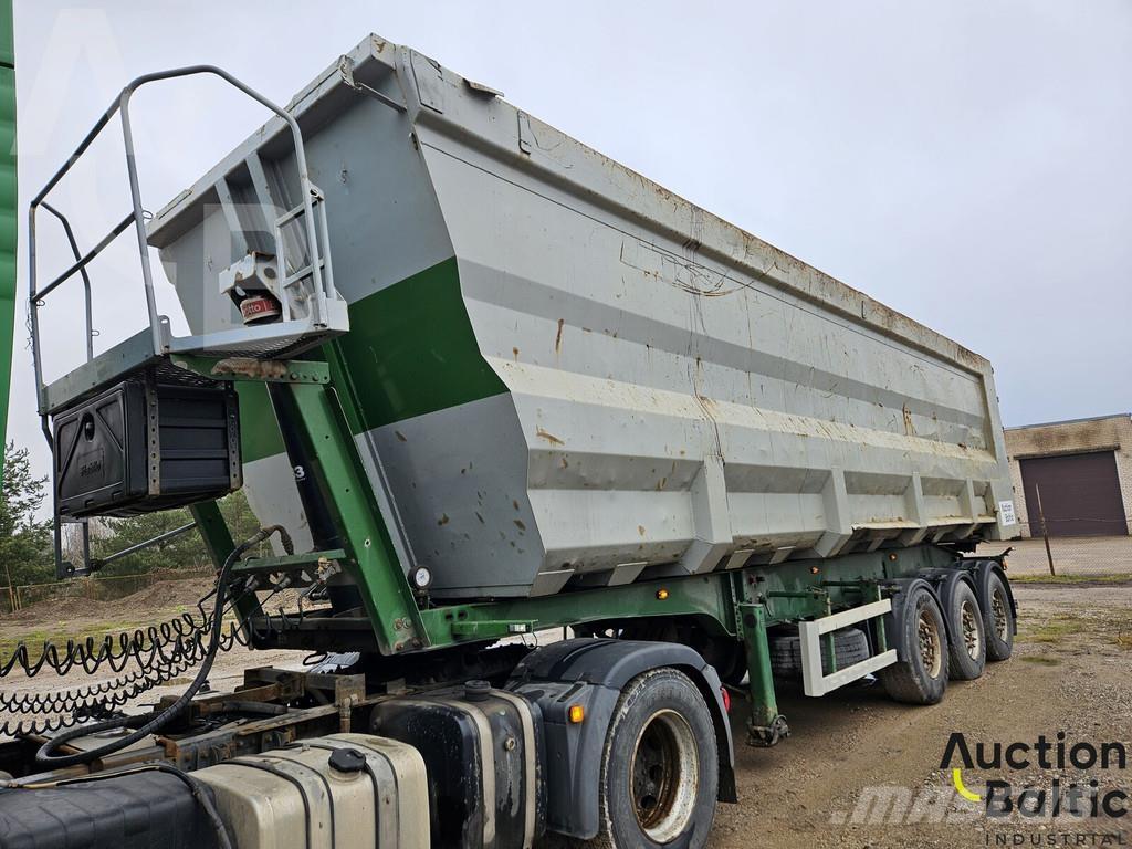 Kempf SKM 35/3 Elhúzható ponyvás félpótkocsik