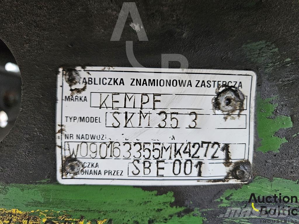 Kempf SKM 35/3 Elhúzható ponyvás félpótkocsik