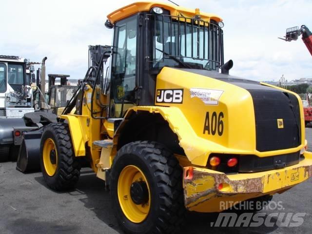 JCB 411 HT Gumikerekes homlokrakodók