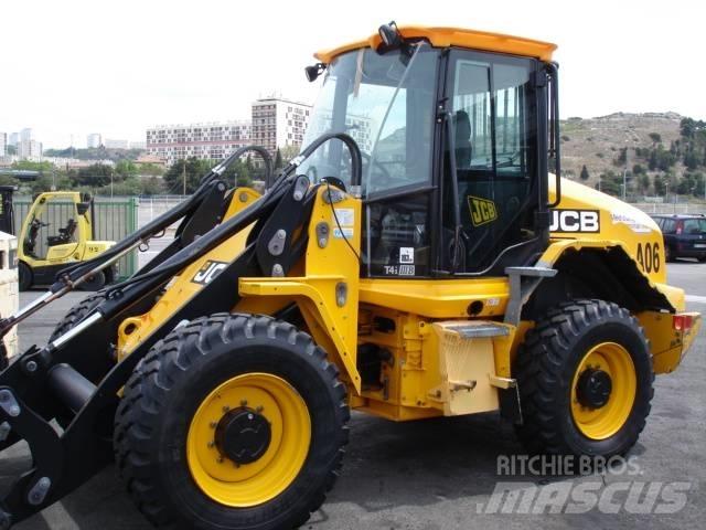 JCB 411 HT Gumikerekes homlokrakodók
