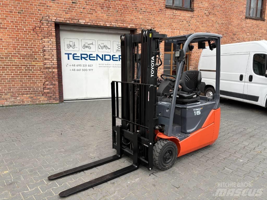 Toyota 8 FBEKT 16 Elektromos targoncák