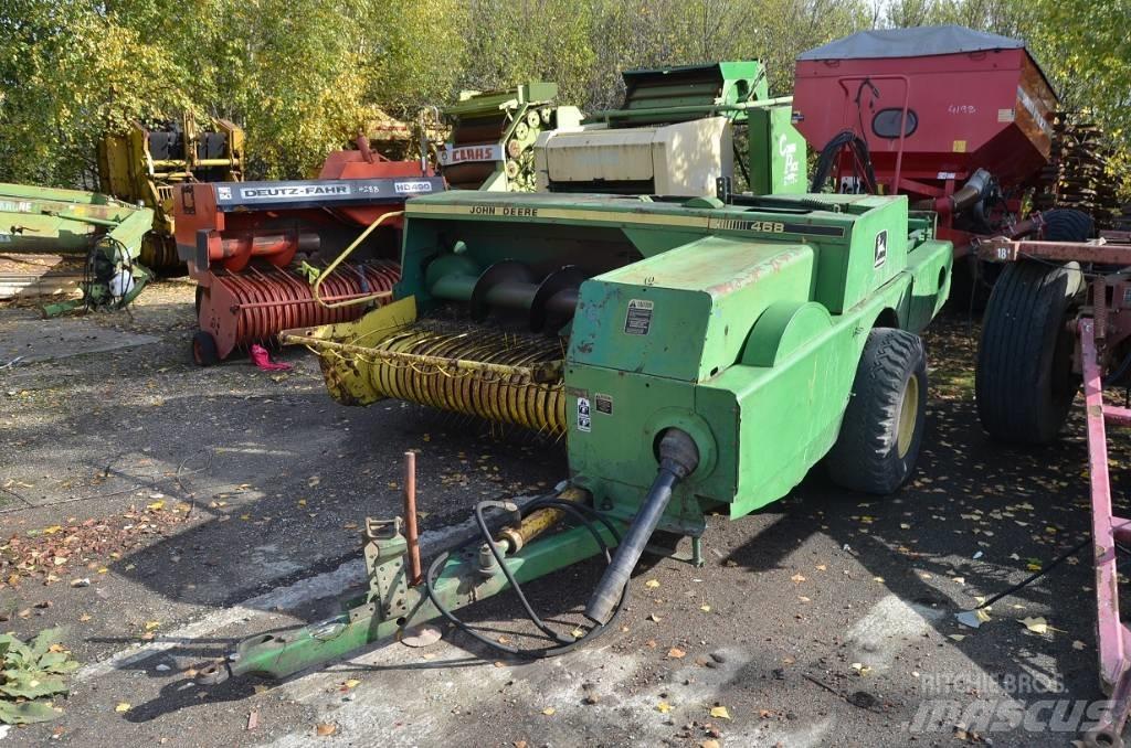 John Deere 468 Szögletes bálázók