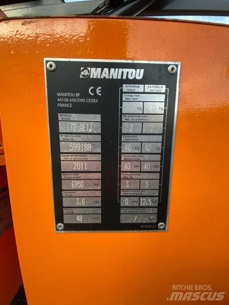 Manitou 170AETJ-L Karos emelők