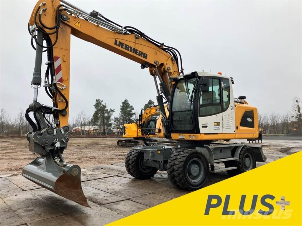 Liebherr A916 Gumikerekes kotrók