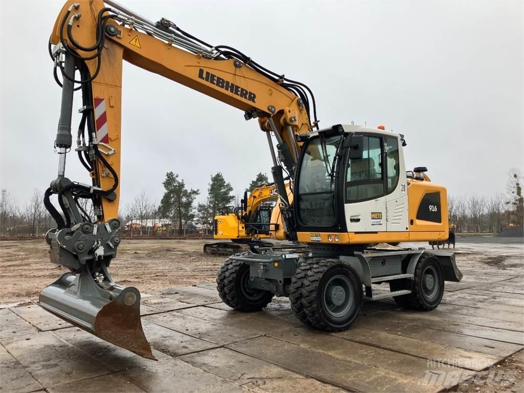 Liebherr A916 Gumikerekes kotrók