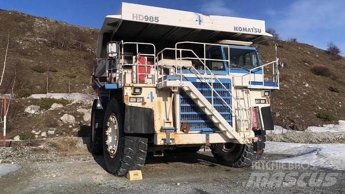Komatsu HD985 - Mezei dömperek