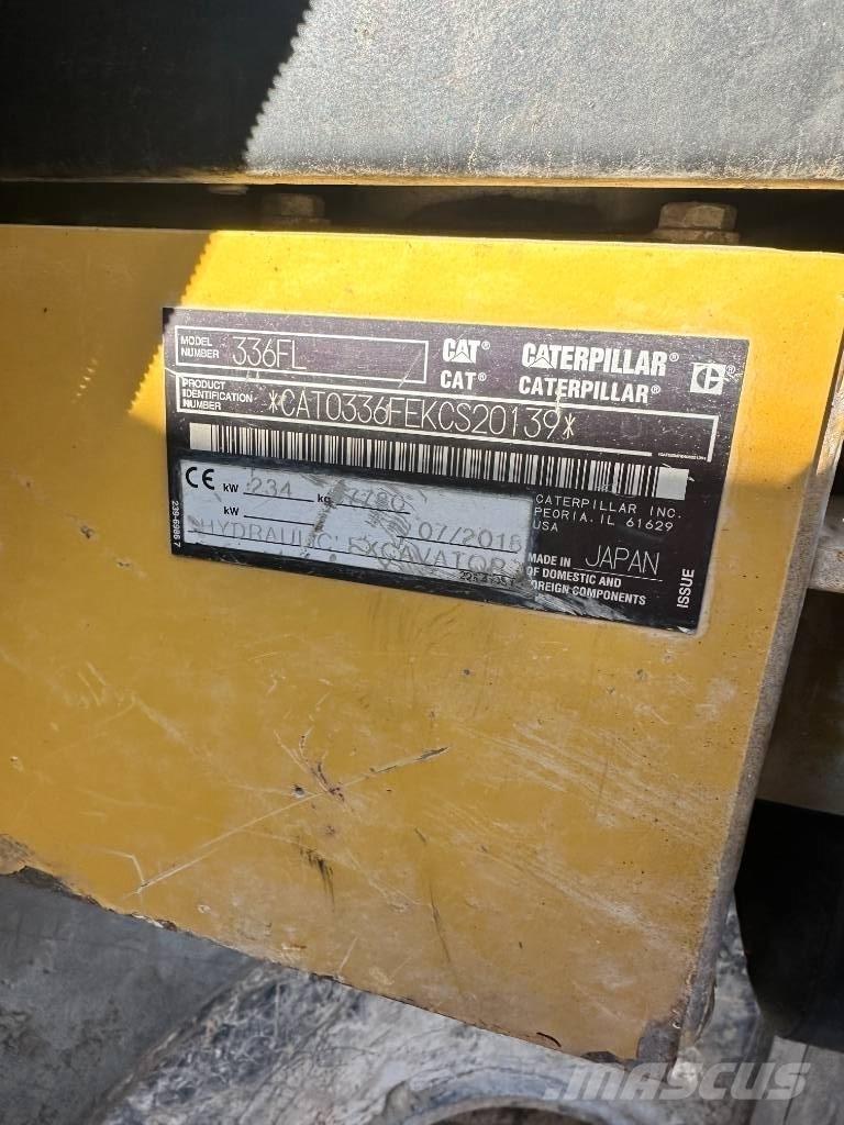 CAT 336 F L Lánctalpas kotrók
